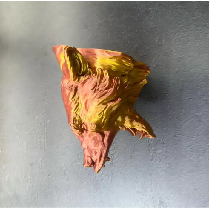 AsilTech 3D Jaguar Figürü Duvar Süsü