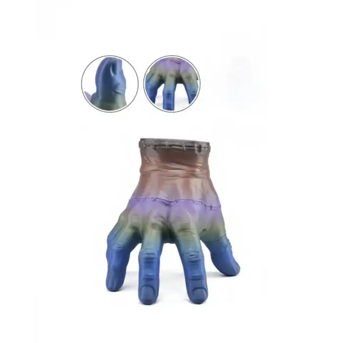 AsilTech 3D Multicolor El Biblo 27x22 cm Sanatsal ve Dikkat Çekici Dekor