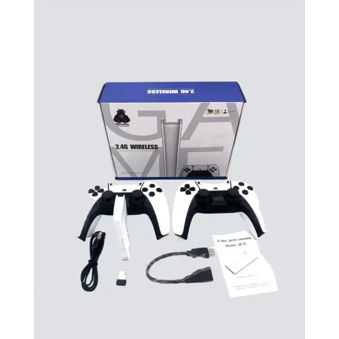 AsilTech 3D ve 4K Görüntü Kaliteli Çok Oyunculu Retro Oyun Konsolu