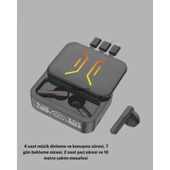 AsilTech 3’ü 1 Arada Kablolu ve Kablosuz Bluetooth 5.3 Kulaklık