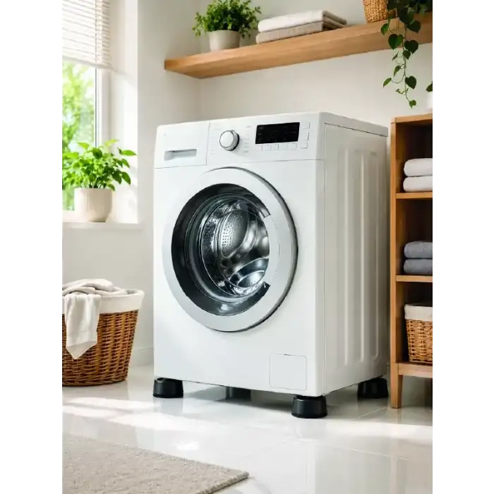 AsilTech 4 Adet Kaymaz Çamaşır Makinesi Ayak Altlığı