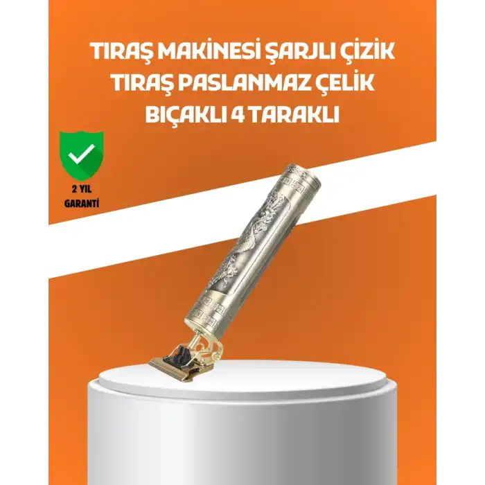 AsilTech 4 Başlıklı Suya Dayanıklı Saç Kesme Makinesi
