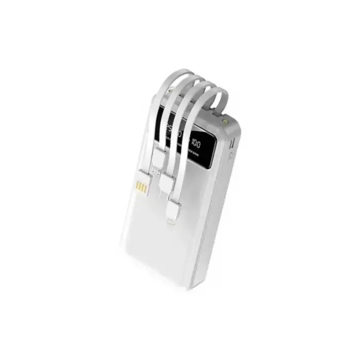 AsilTech 4 Çıkışlı 20.000 MAH Powerbank Taşınabilir Çoklu Giriş