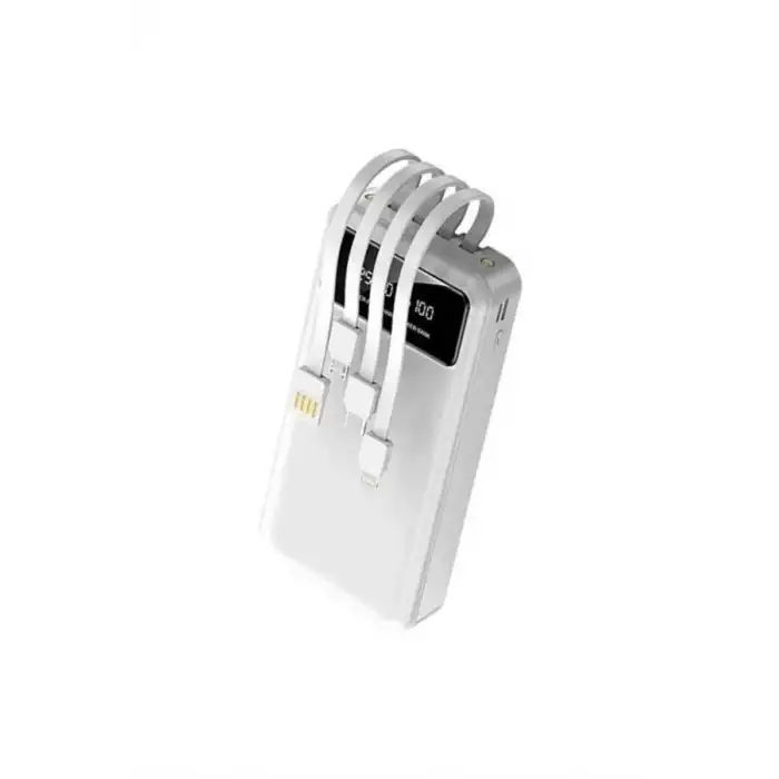 AsilTech 4 Çıkışlı 20.000 MAH Powerbank Taşınabilir Çoklu Giriş