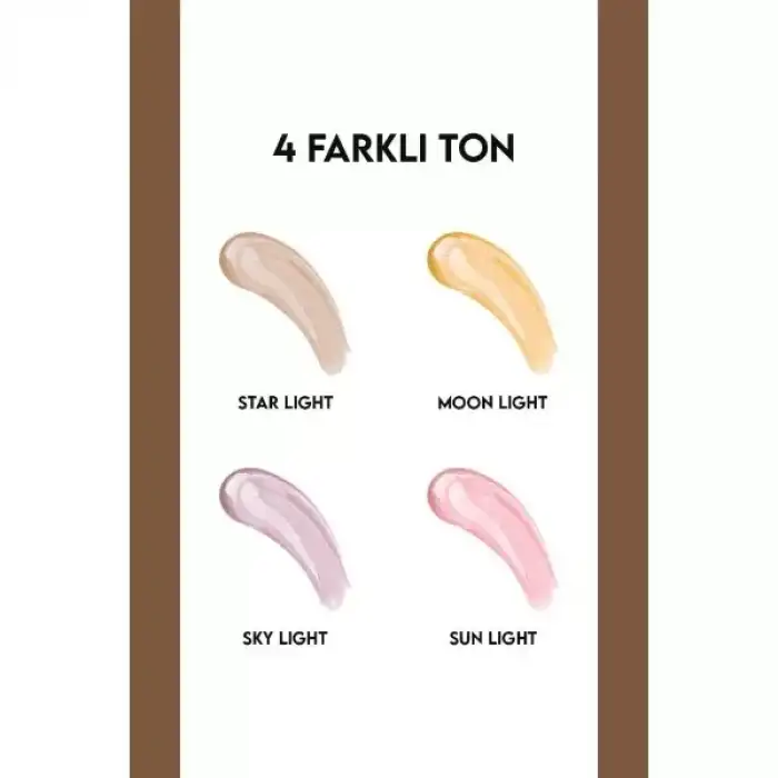 AsilTech 4lü Likit Highlighter Aydınlatıcı Seti