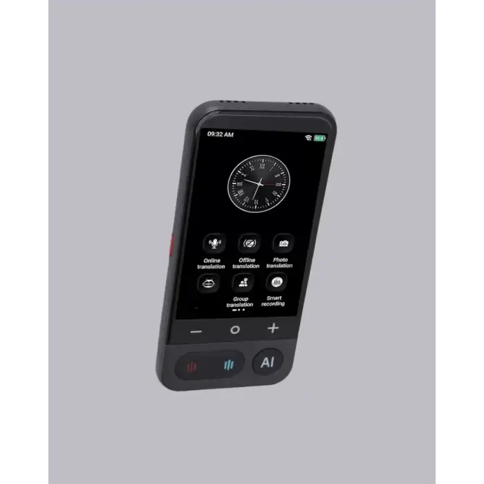 AsilTech 4.0 İnç Dokunmatik Ekranlı Akıllı Çeviri Cihazı Yeni Nesil