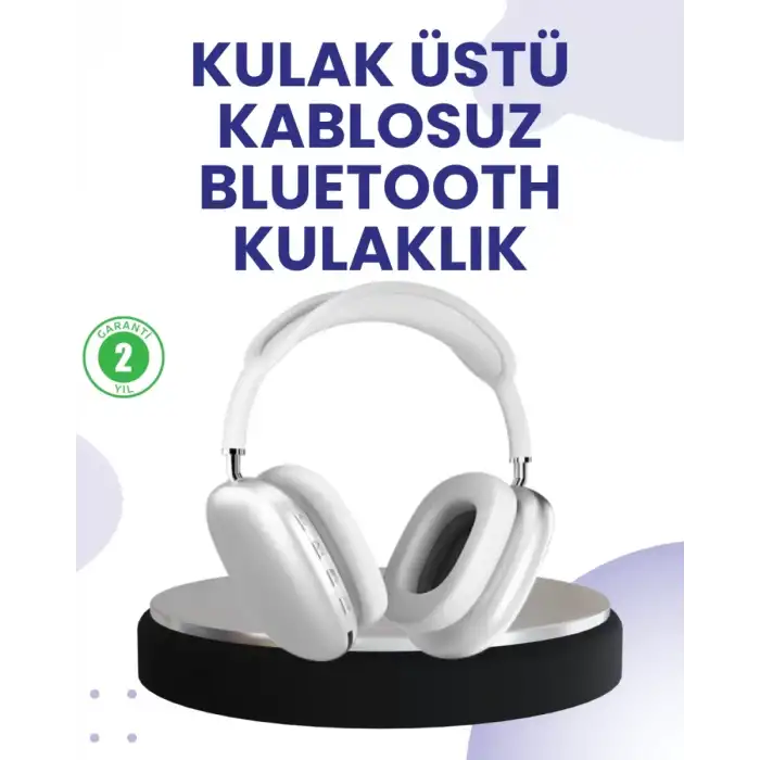 AsilTech 400 mAh Bataryalı Kablosuz Kulaklık | BT 5.0, Müzik & Görüşme