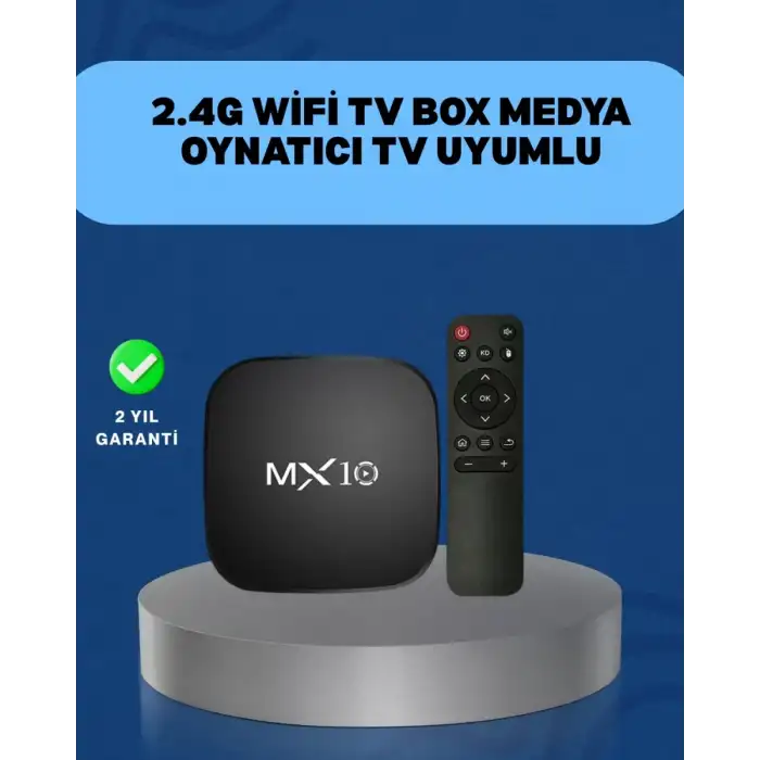 AsilTech 4K Medya Kutusu HDMI-USB Bağlantılı Android TV Çözümü