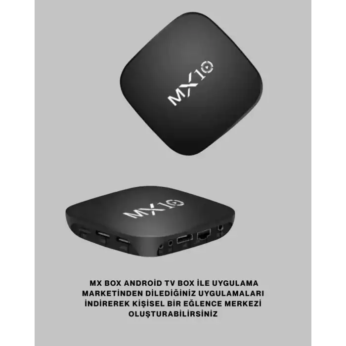 AsilTech 4K Medya Kutusu HDMI-USB Bağlantılı Android TV Çözümü