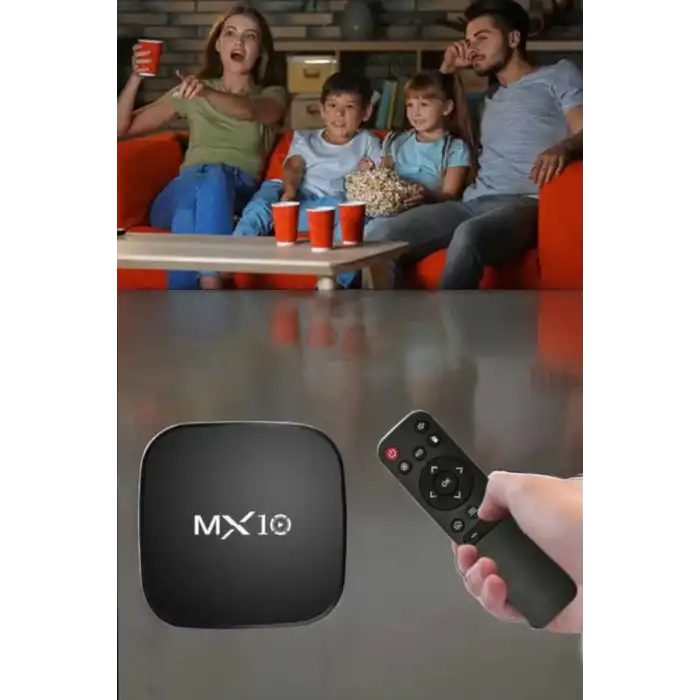 AsilTech 4K TV Uyumlu HD Çözünürlüklü Mx Box S 8 GB