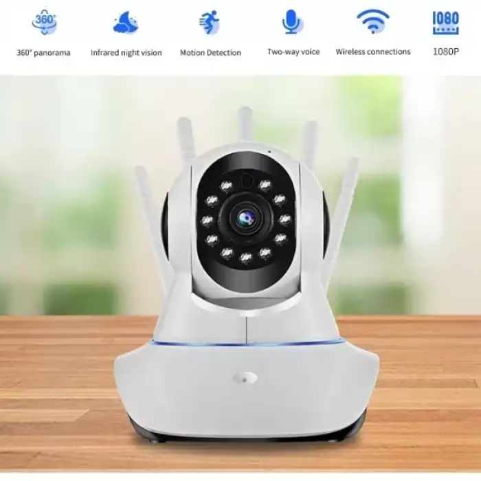 AsilTech 5 Antenli Bebek Ev Güvenlik Kamerası