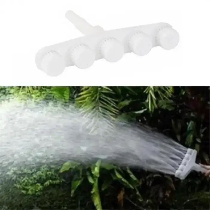 AsilTech 5 Kafalı Sulama Başlığı Yüksek Basınçlı Hortum Aparatı