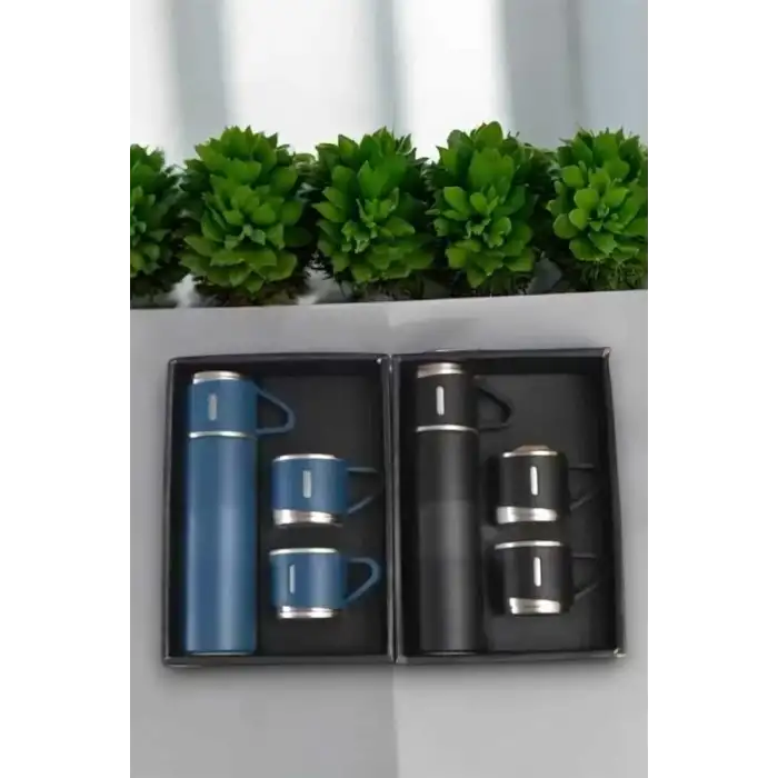 AsilTech 500 ml Kapasiteli Taşınabilir Basınçlı Termos Seti Günlük Kullanım için İdeal