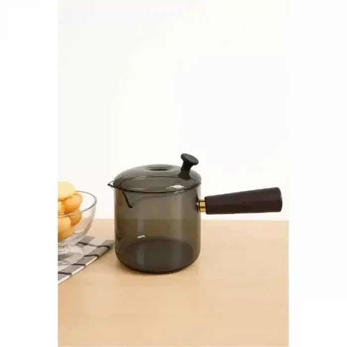 AsilTech 550 ml Akasya Cam Cezve