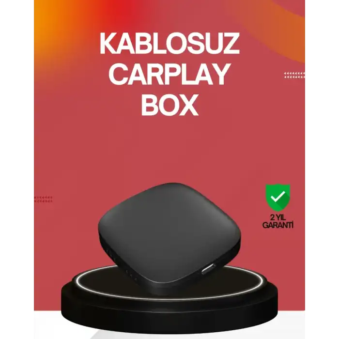 AsilTech 5.8GHz WiFi Destekli Kablosuz Android Auto Dönüştürücü