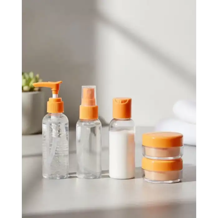 AsilTech 5Lİ SEYAHAT ŞİŞESİ TURUNCU