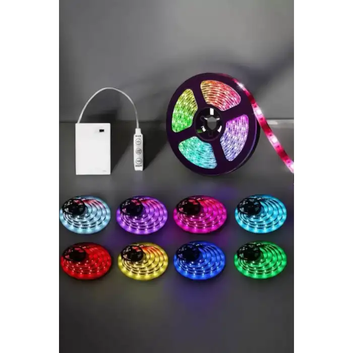 AsilTech 5M RGB Işıklı Her Ortama Uygun Led Işık