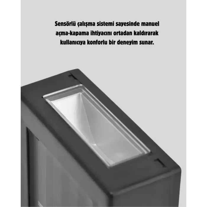 AsilTech 6 LED Güneş Enerjili Sensörlü Lamba – Akıllı Işık Sensörlü, Enerji Tasarruflu Bahçe Aydınlatma