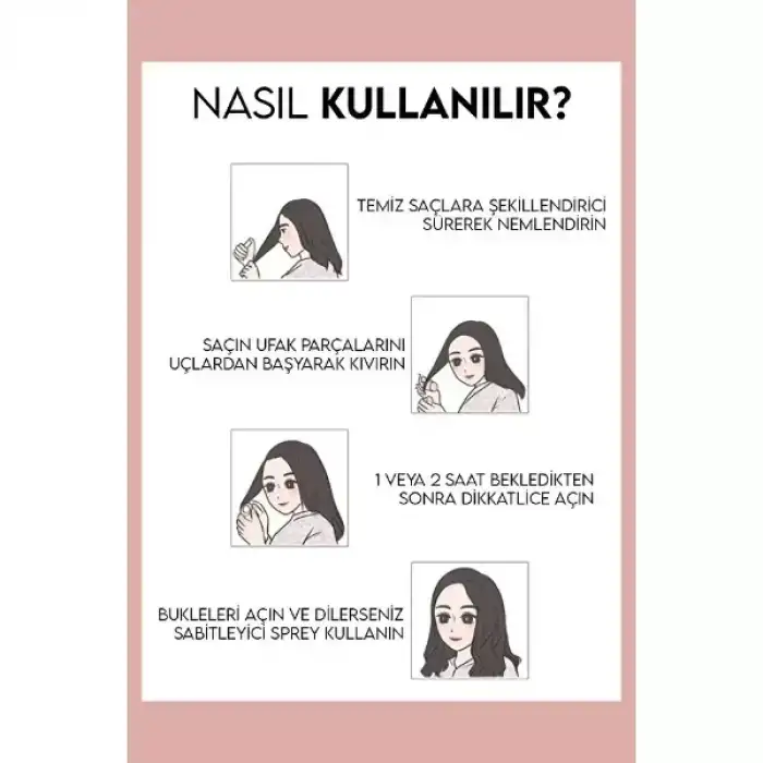 AsilTech 6lı Bigudi Seti