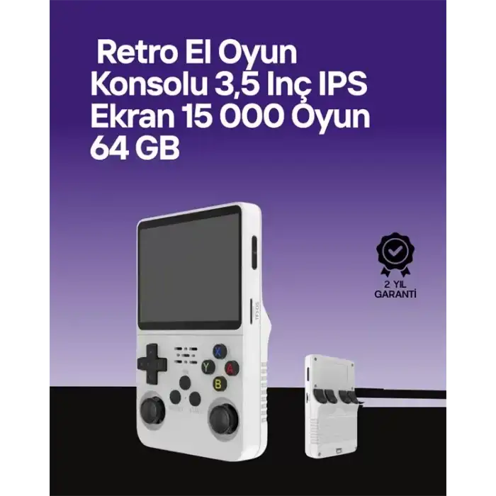 AsilTech 64 GB Retro Oyun Konsolu – Çoklu Emülatör Desteği, Linux Tabanlı Açık Sistem