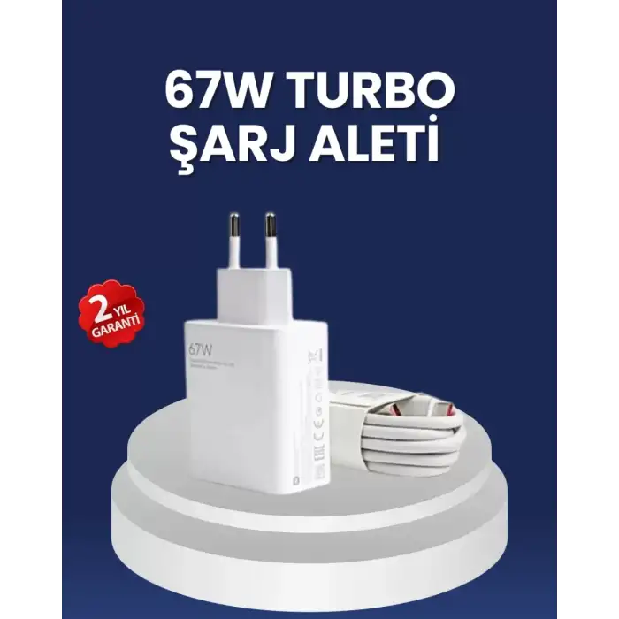 AsilTech 67 Watt Hızlı Şarj Adaptörü Samsung S20 S21 S22 S23 Uyumlu
