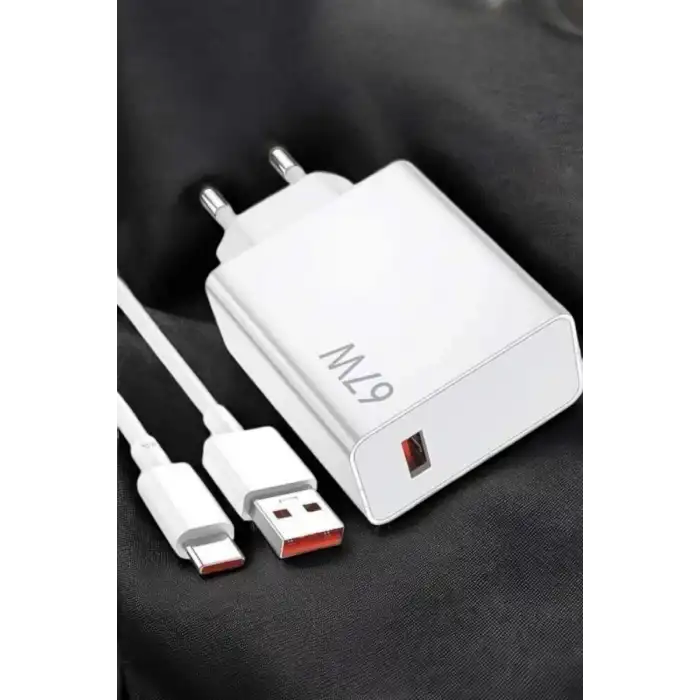 AsilTech 67W Şarj Aleti Turbo Hızlı Type-C Şarj