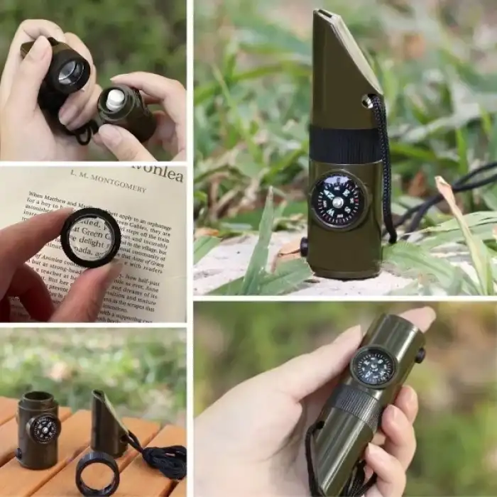 AsilTech 7si 1 Arada Acil Durum Düdüğü