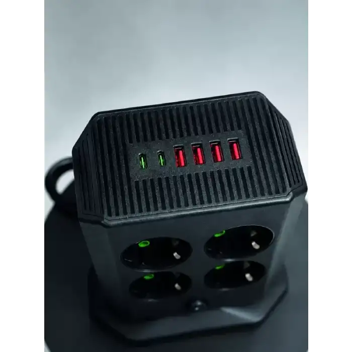 AsilTech 8Lİ ÇOKLU PRİZ