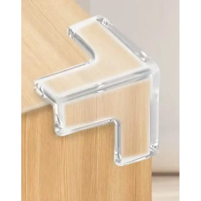 AsilTech 8li Set Silikon Şeffaf Masa Kenarı Koruma Aparatı