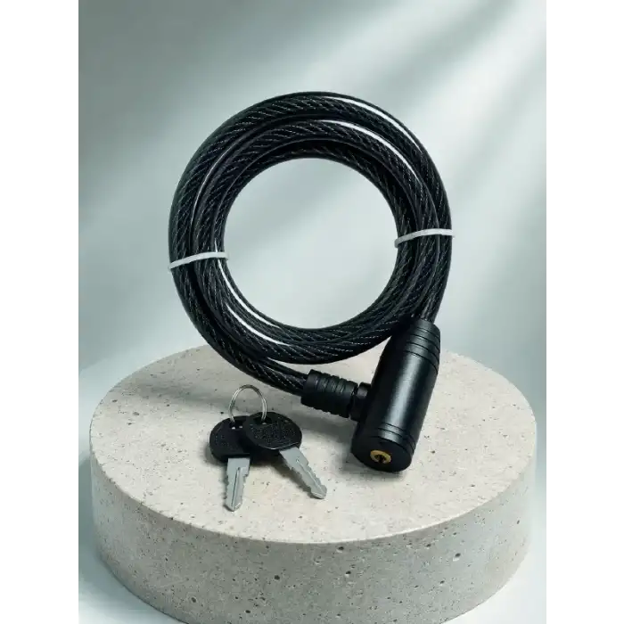 AsilTech 80 CM 12 MM BİSİKLET KİLİDİ