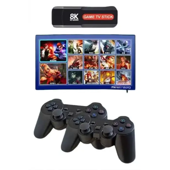 AsilTech 8K Ultra HD Game Box 36500 Oyunlu Game Stick Oyun Konsolu