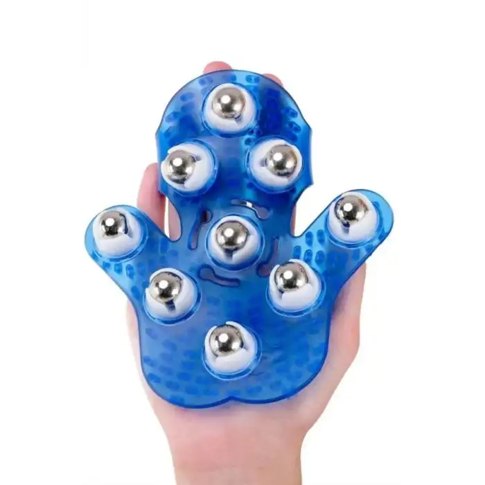 AsilTech 9 Bilyeli Masaj Eldiveni Giyilebilir Plastik Vücut Sıkılaştırıcı