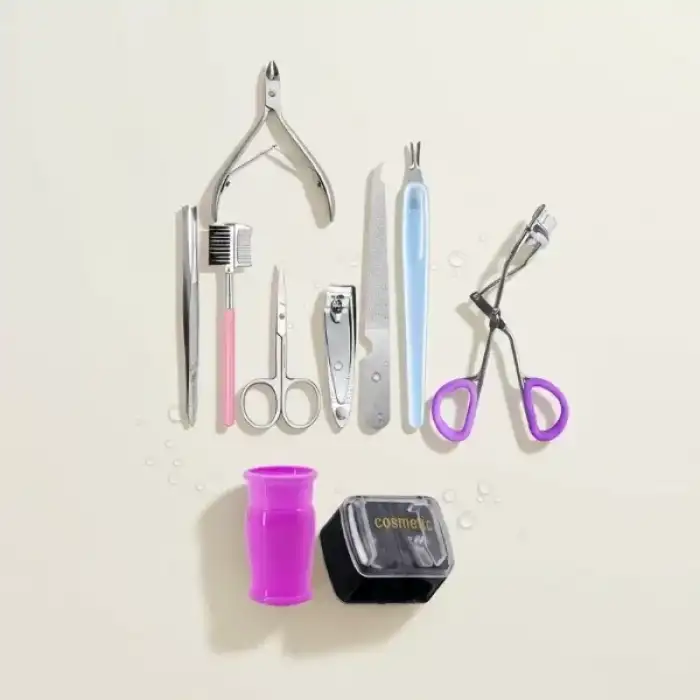 AsilTech 9 Parça Kutulu Manikür Seti