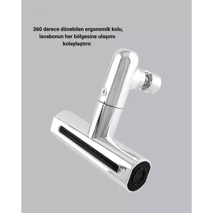 AsilTech ABS Pirinç Alaşımlı Musluk Başlığı 4 Modlu 360° Dönebilen ve Ekonomik