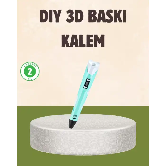 AsilTech ABS ve PLA Filament Destekli 3D Yazıcı Kalem