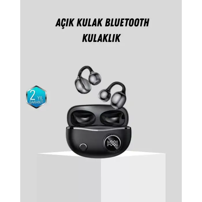 AsilTech Açık Kulak Bluetooth Kulaklık 5.4 APTX Destekli Ergonomik Tasarım