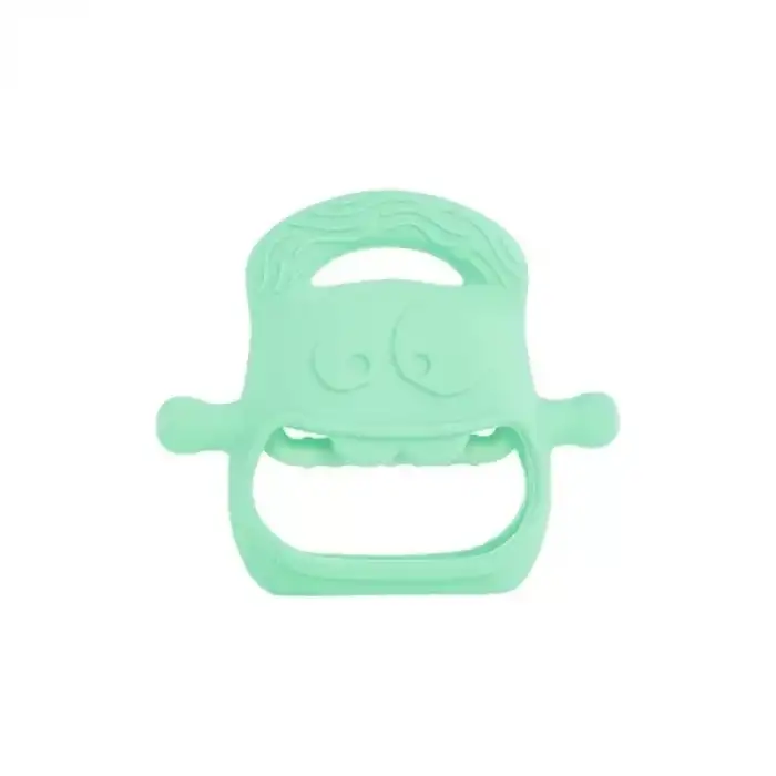 AsilTech Açık Yeşil Bebek Silikon Diş Kaşıyıcı