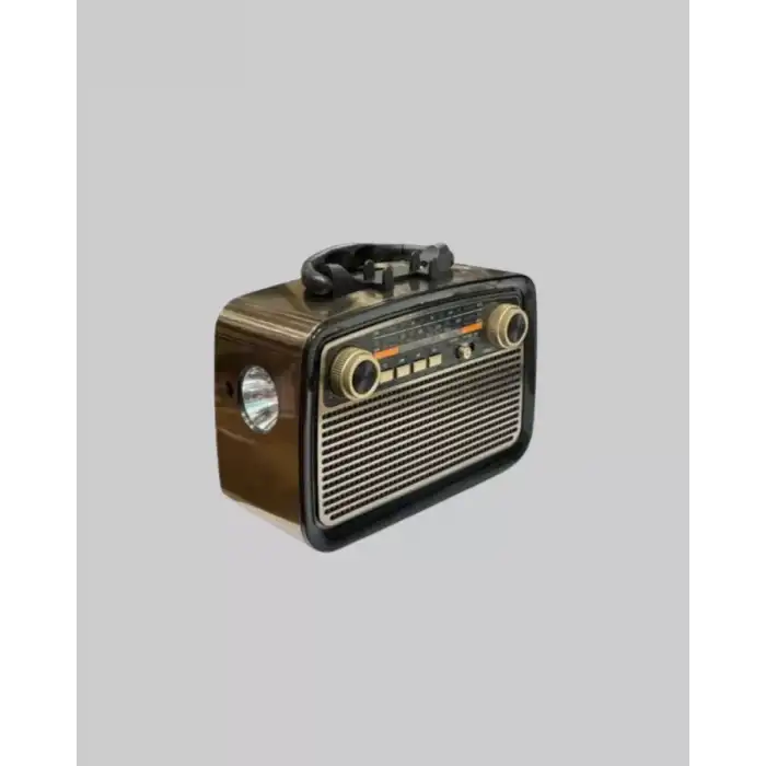 AsilTech Ahşap Dokulu Bluetooth Müzik Kutusu – Vintage LED Tasarımıyla Modern Ses Deneyimi