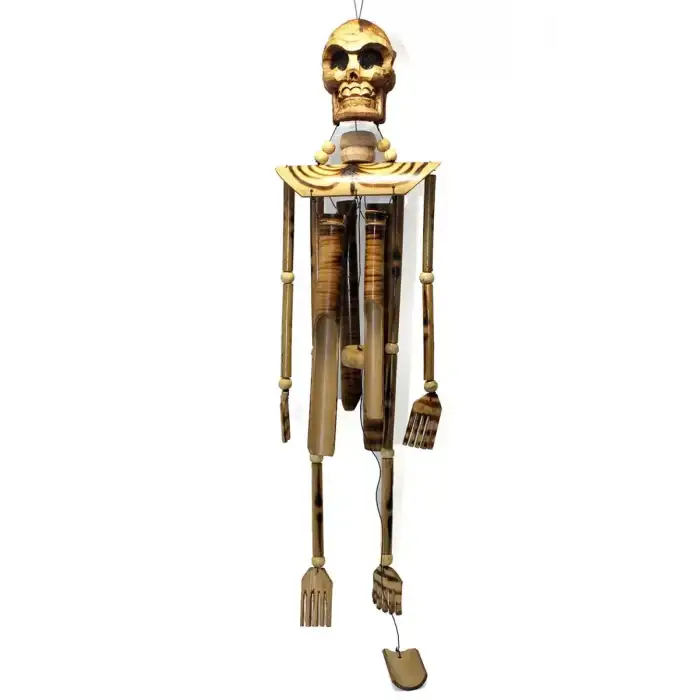 AsilTech Ahşap İskelet Figürü