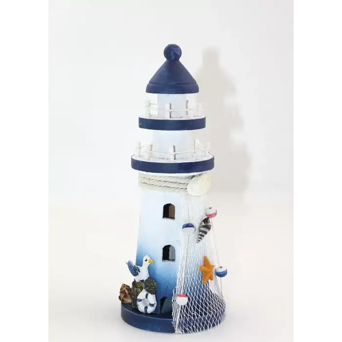 AsilTech Ahşap Marin Deniz Feneri Model 4