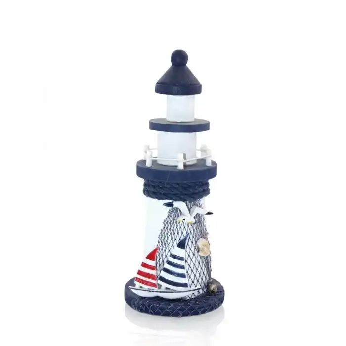 AsilTech Ahşap Marin Deniz Feneri Model 5