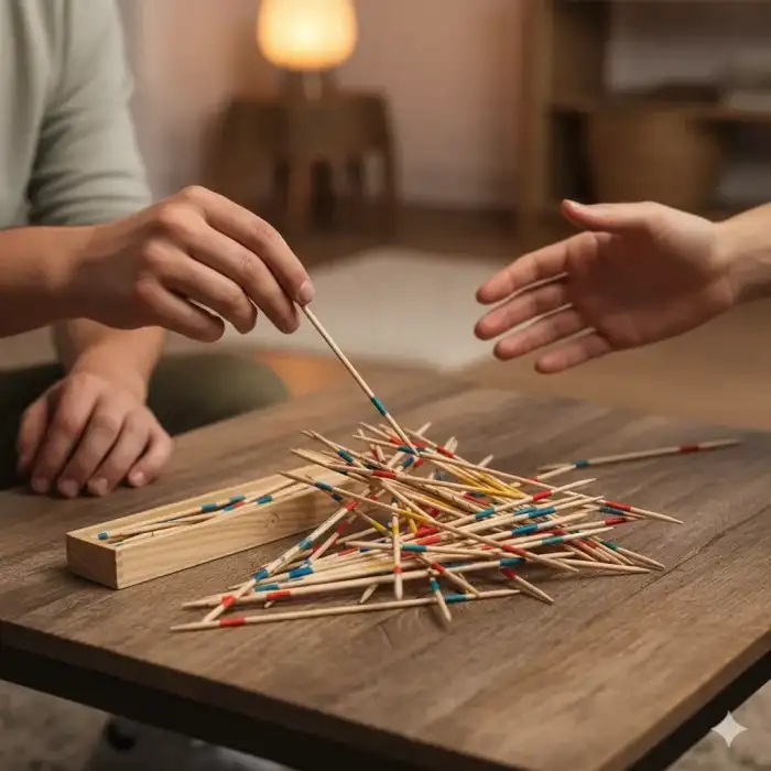 AsilTech Ahşap Mikado Oyunu