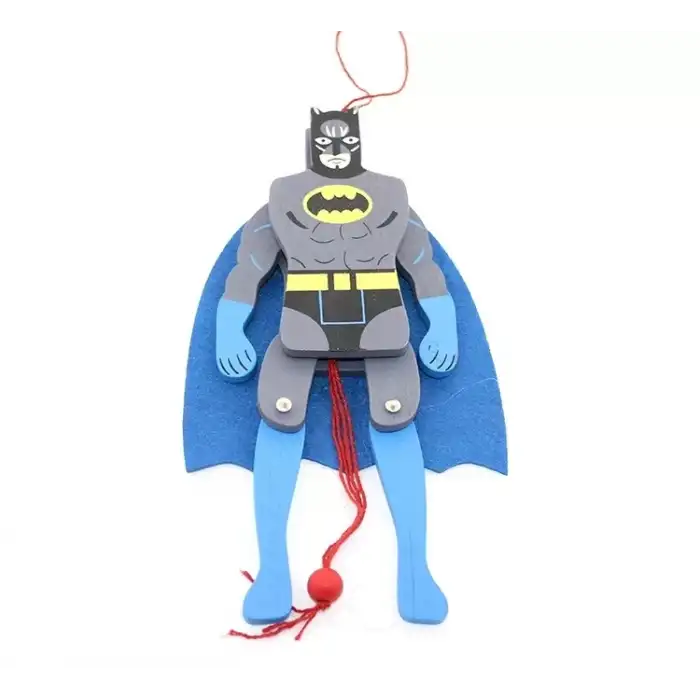 AsilTech Ahşap Sallanan Batman Figürü