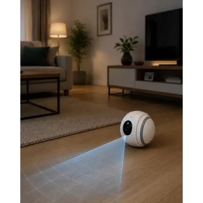 AsilTech AI Destekli Akıllı Güvenlik Kamerası Çift Yönlü Ses ve Gece Görüşlü