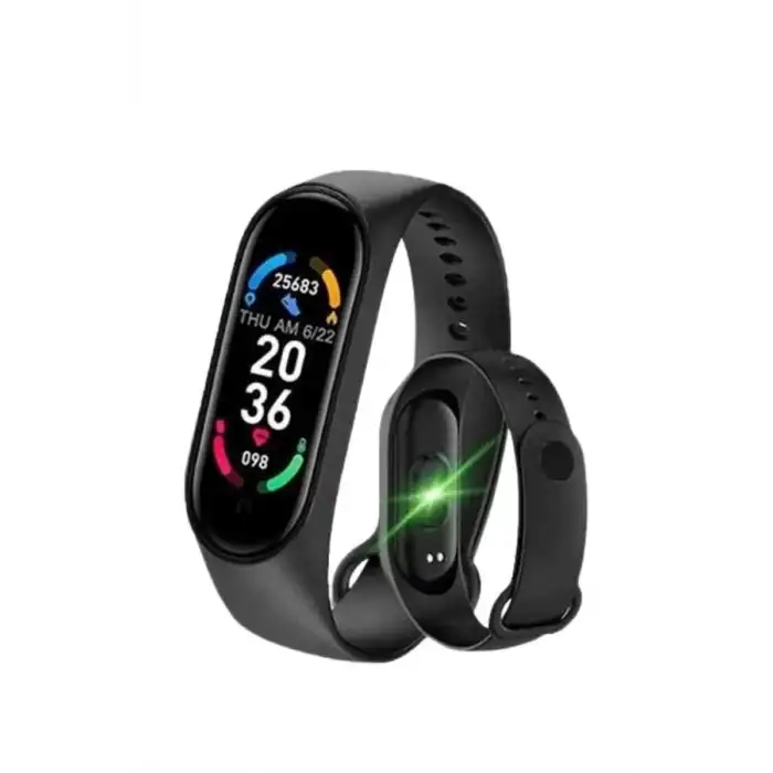 AsilTech Akıllı Bileklik Android ve İOS Uyumlu Bildirim ve Çağrı Görme Spor Takibi