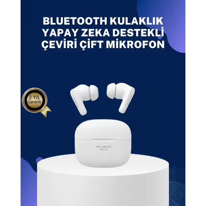 AsilTech Akıllı Çeviri Teknolojili TWS Kulaklık Gürültü Engelleyici