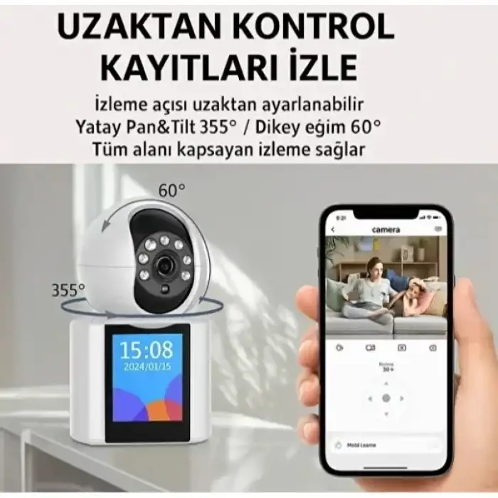 AsilTech Akıllı Ev Kamerası 2.4 GHz