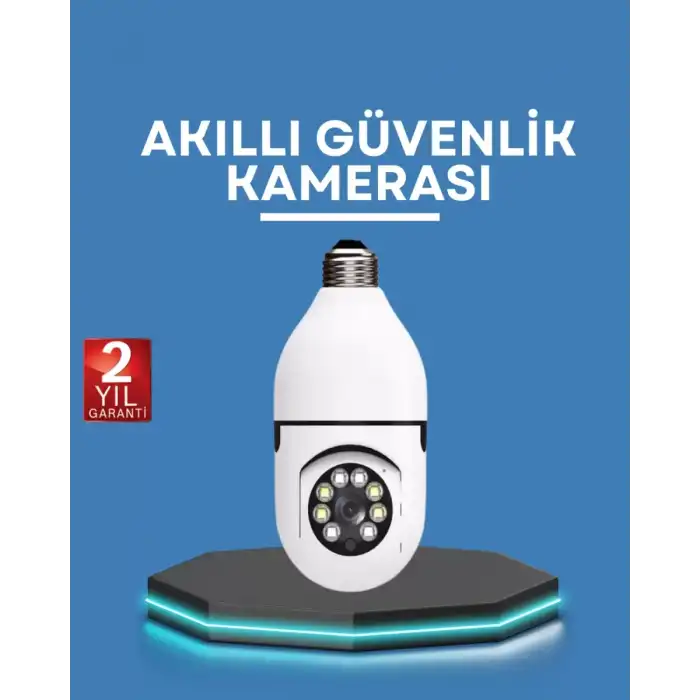 AsilTech Akıllı Güvenlik Kamerası Full HD Görüntü ve Gece Görüş Özellikli