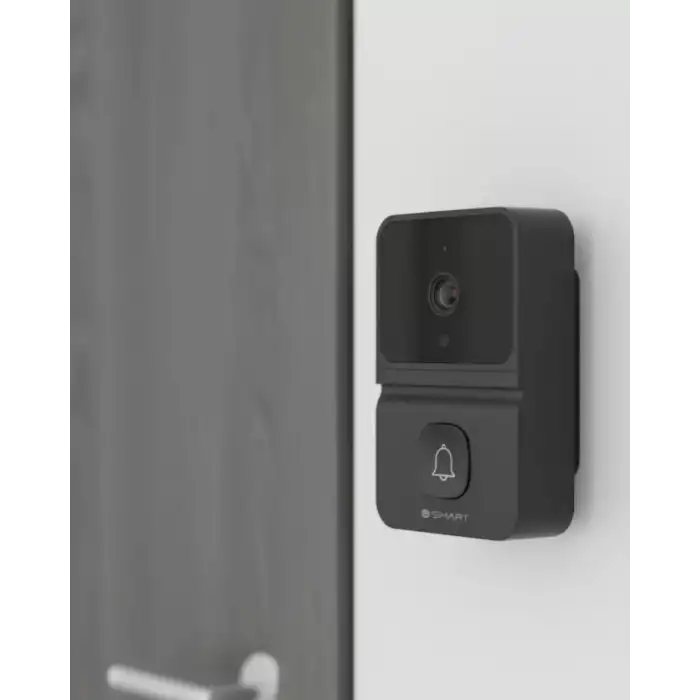 AsilTech Akıllı Kapı Zili Kamera Gece Görüşlü Çift Yönlü Sesli WiFi