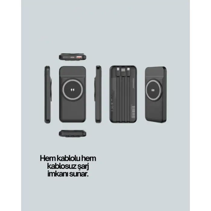 AsilTech Akıllı Koruma Sistemli Powerbank – Hızlı, Güvenli ve Modern